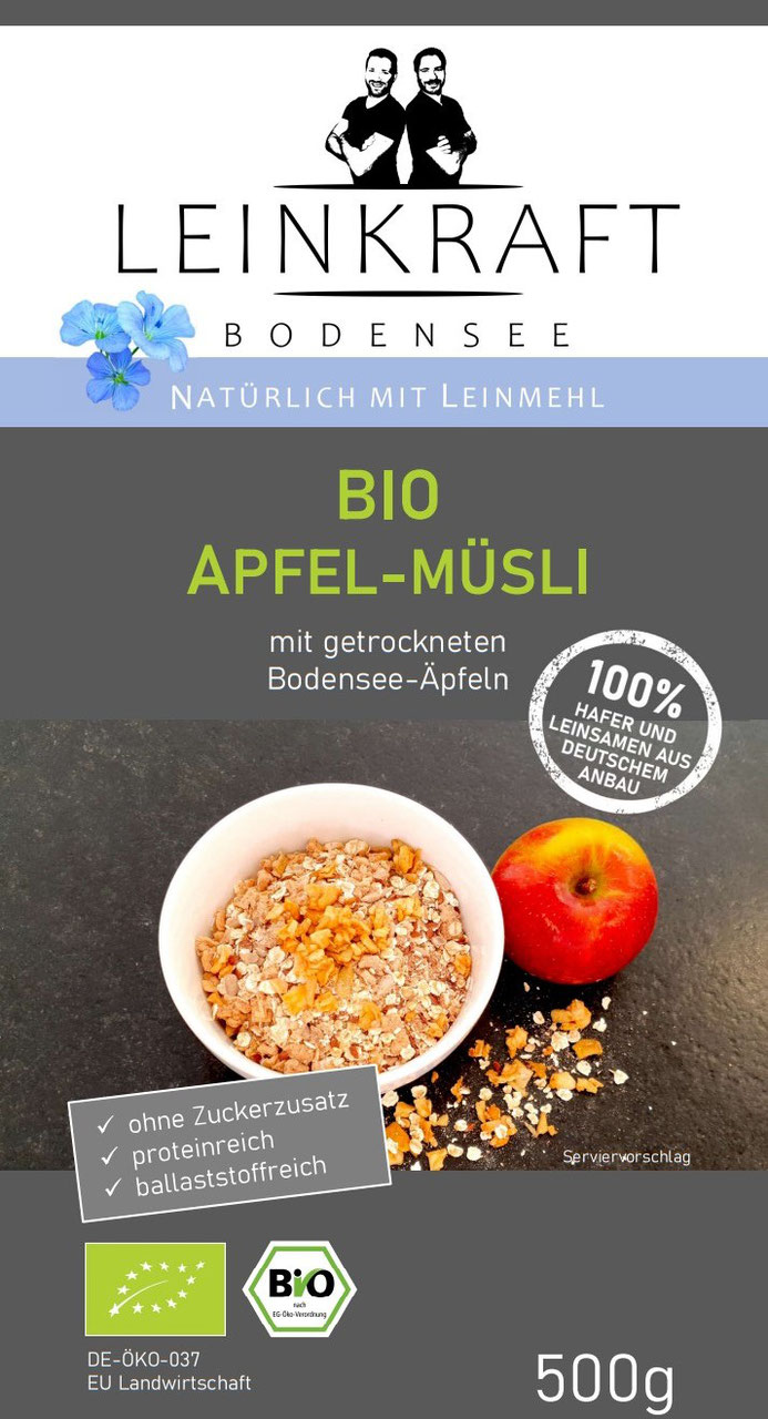 Bio Müsli Apfel Körnermix